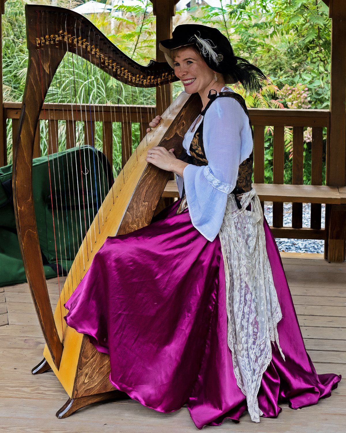 Patrick Fleury - Renaissance Harpist - Lancaster County, PA